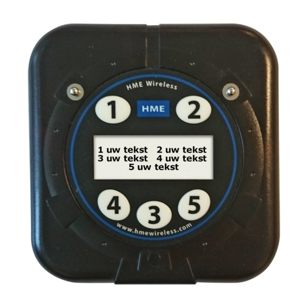 5 Knops Oproepcoaster Transmitter