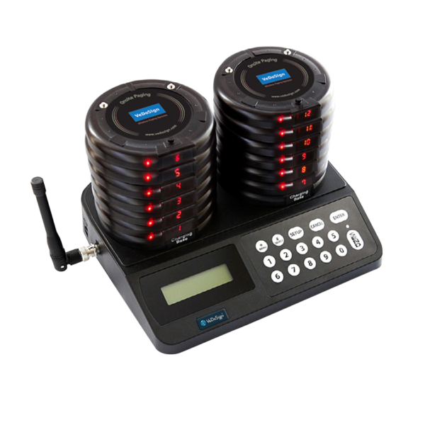 All In One Gasten Oproepsysteem Compleet Met 12 Coasters Classic