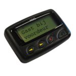 Alpha Pager Belt Clip Batterij Geladen Gast Bij Voordeur