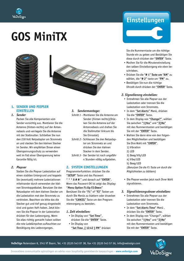 Anleitung GOS MiniTX