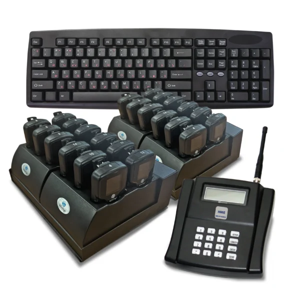 Compleet SmartCall Systeem Met 24 SmartCall Colour Belt Pagers