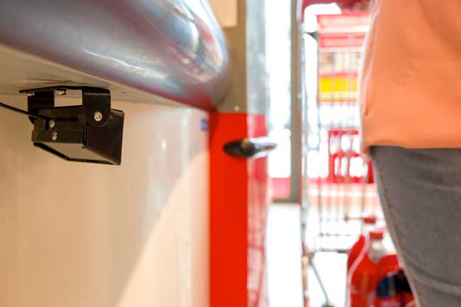 Cross Point Photo Alert System Winkelwagen Kassa Beveiliging