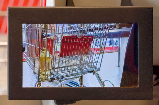 Cross Point Photo Alert System Winkelwagen Vergeten Goederen Beveiliging