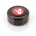 EasyCall Oproepknop Brons Met Rode Knop En Ober