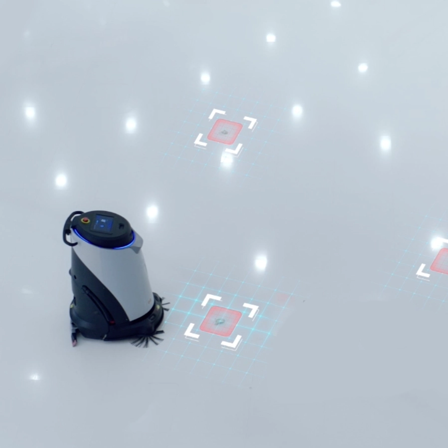Ecobot 50 Scrubber Autospotting Vierkant