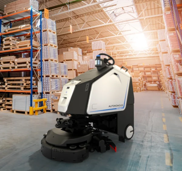 Ecobot 75 Scrubber Schoonmaakrobot Hal MagazijnVeDoSign