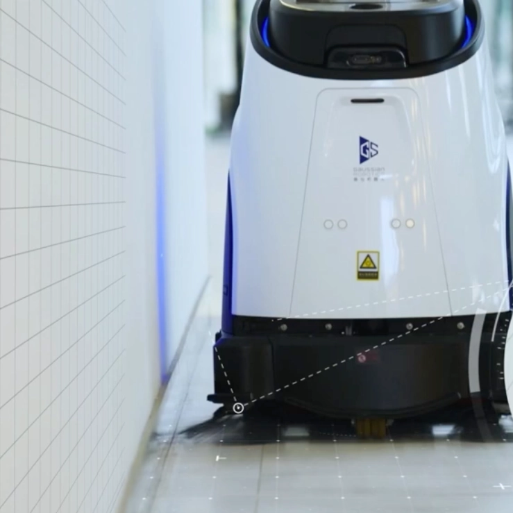 Gausium Ecobot Vacuum 40 Randen En Hoeken