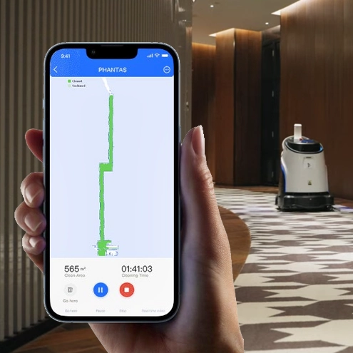 Gausium Vacuum 40 Alles Op Uw Smartphone