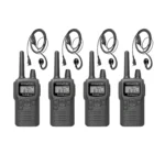 Kenwood PKT 300 Portofoon Compact Vergunningsvrij Met C Oortje K1 VIER