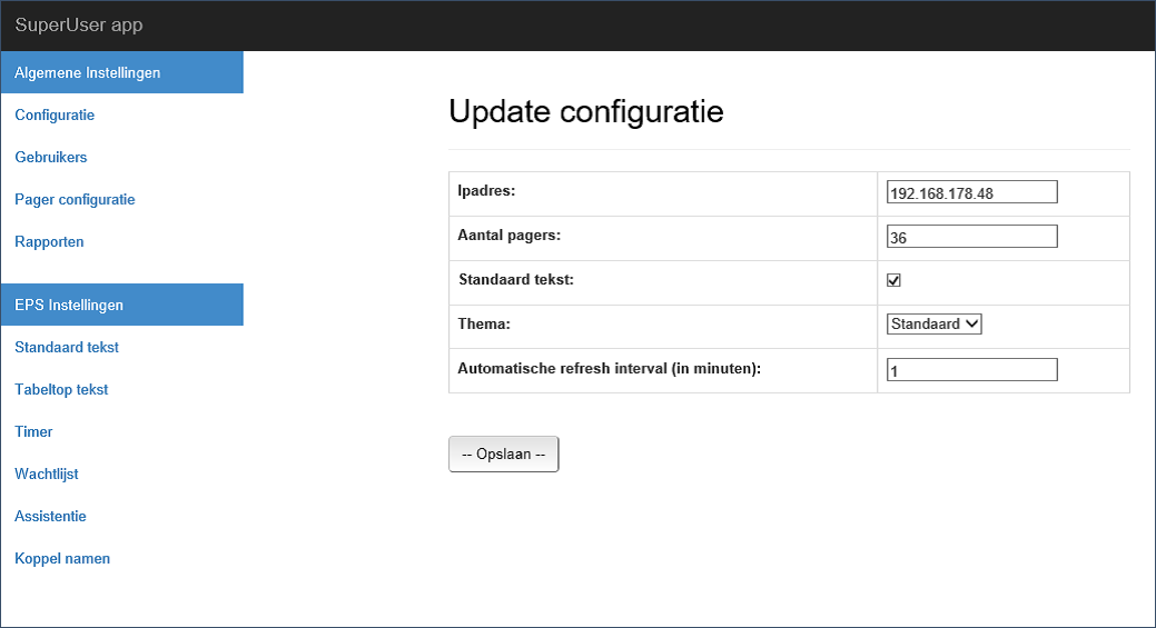 Koppeling Netwerk Logistiek Oproepsysteem