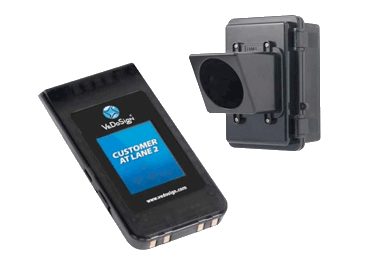 Parkeer Registratie Drive Thru Registreert En Geeft Melding Bij Arriveren Auto