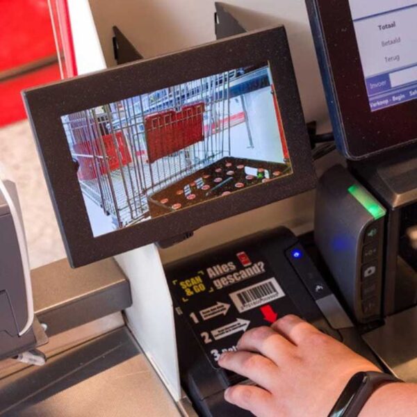 Photo Alert Systeem LCD Beeldscherm Controle Winkelwagen Boodschappen