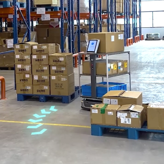 S100 Heavy Load Robot Transport Robot Autonoom Navigeren