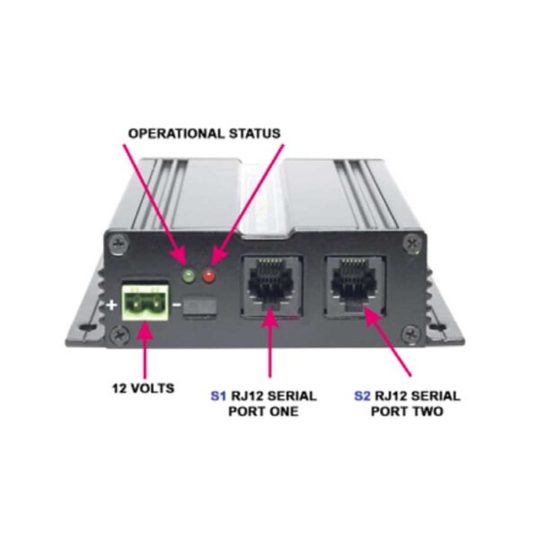 Salcom 12 34 Uitgang Uitbreidingsmodule Aansluiting