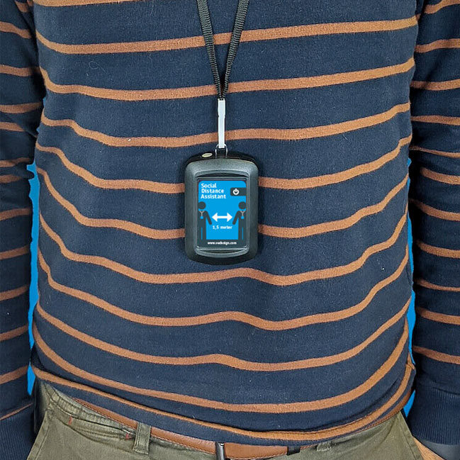 Social Distance Assistant Pager Hangkoord Nek