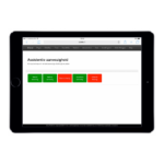 Software Assistentie Module Ipad Knoppen