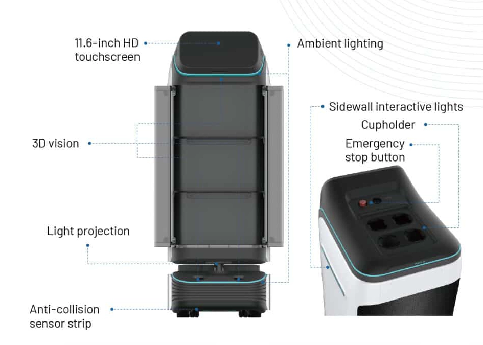 T3 Delivery Robot Specs