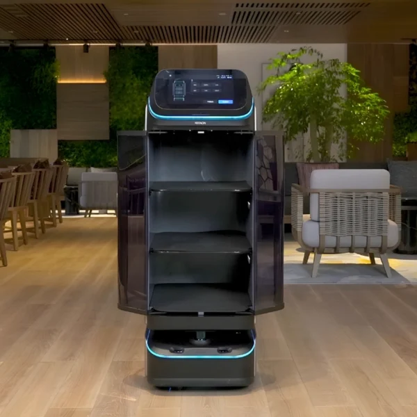 T3 Delivery Robot With Doors Open