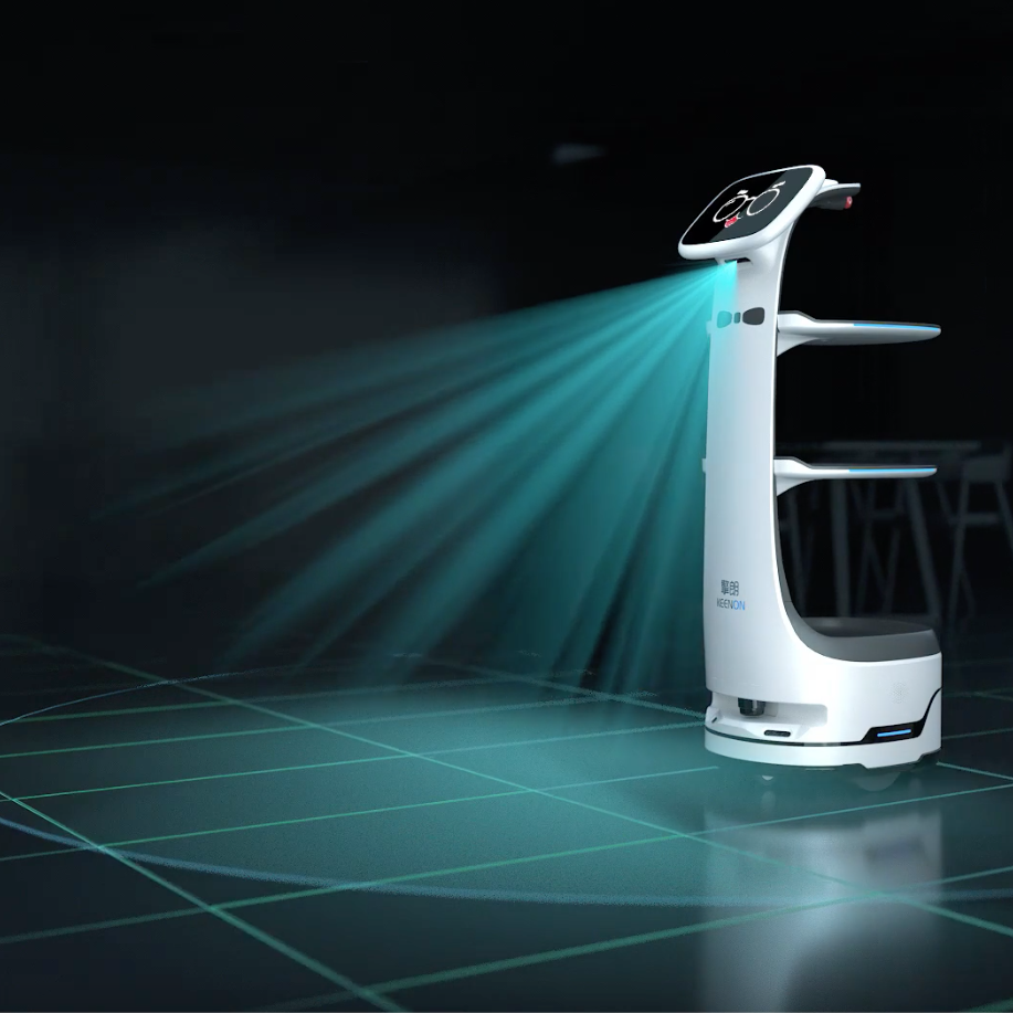 T8 Delivery Robot Small Navigatie Met Laser SLAM & Lidar