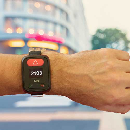 TWIG Embody Armband Noodknop Pols