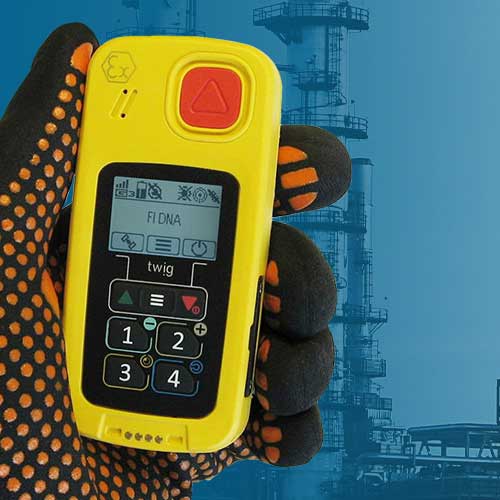 TWIG ONE ATEX Met GPS En Man Down SRD