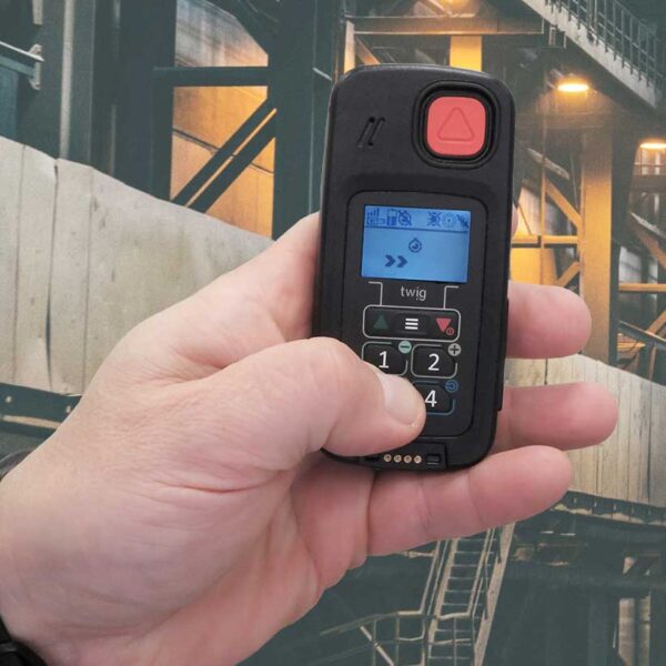 TWIG ONE GPS Man Down SRD Waterdicht Stofdicht Mobiele Noodknop