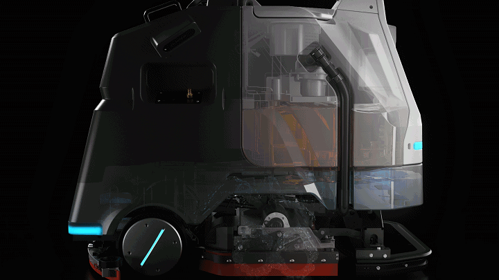 Titan T810 Commerciele Vloerreiniging Robot