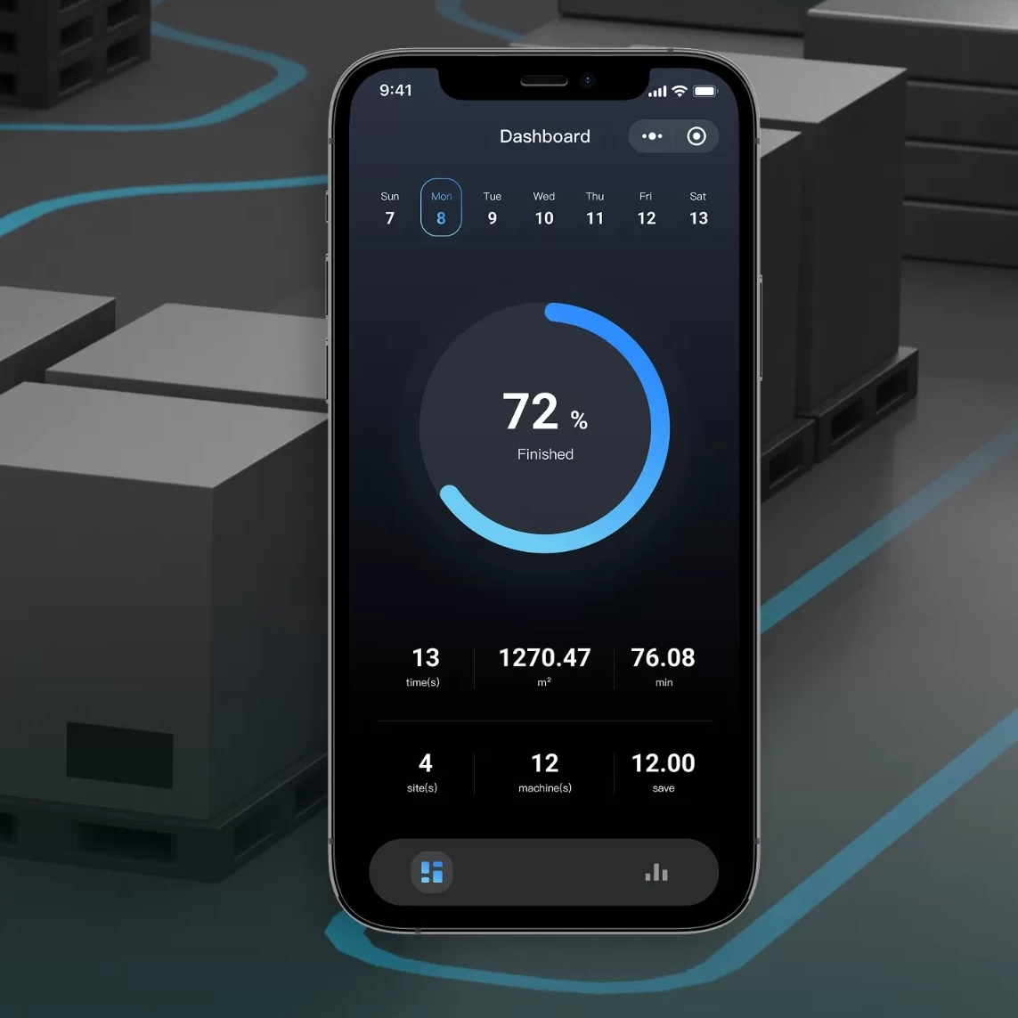 Titan T810 Is Een Krachtige Industriële Schoonmaakrobot App