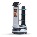 U Serve United Media Delivery Robot Robot Schuin2