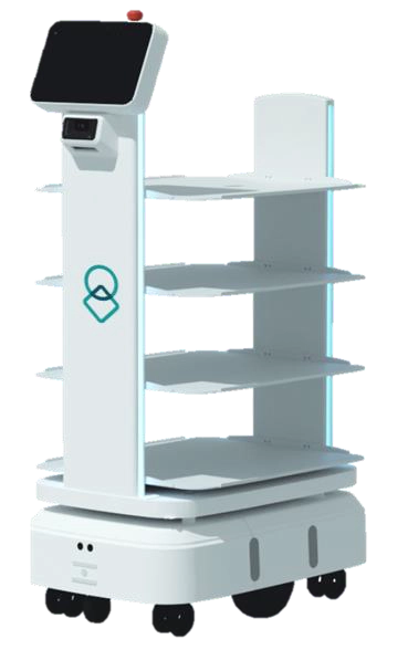 United Log Delvery Robot D 150 Schuin