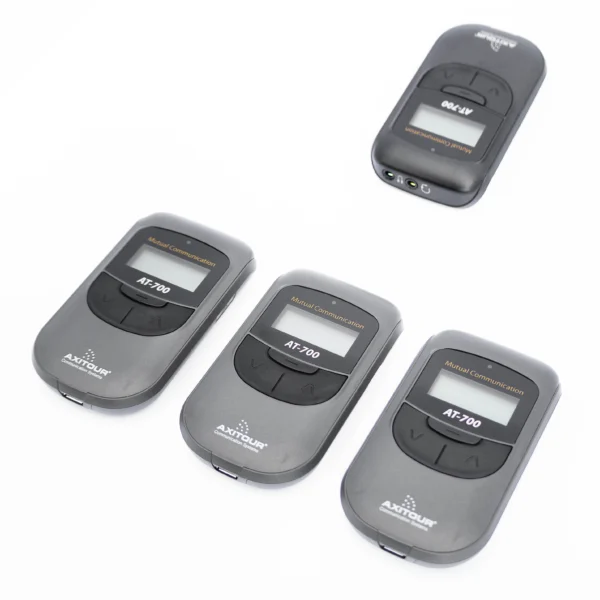 VDS 700 3 Ontvangers En Zender Duplex Tweeweg Rondleidingsysteem