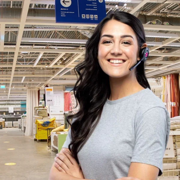 VoCoVo S4 Headset Full Duplex Draadloos Communiceren Winkel Communicatie