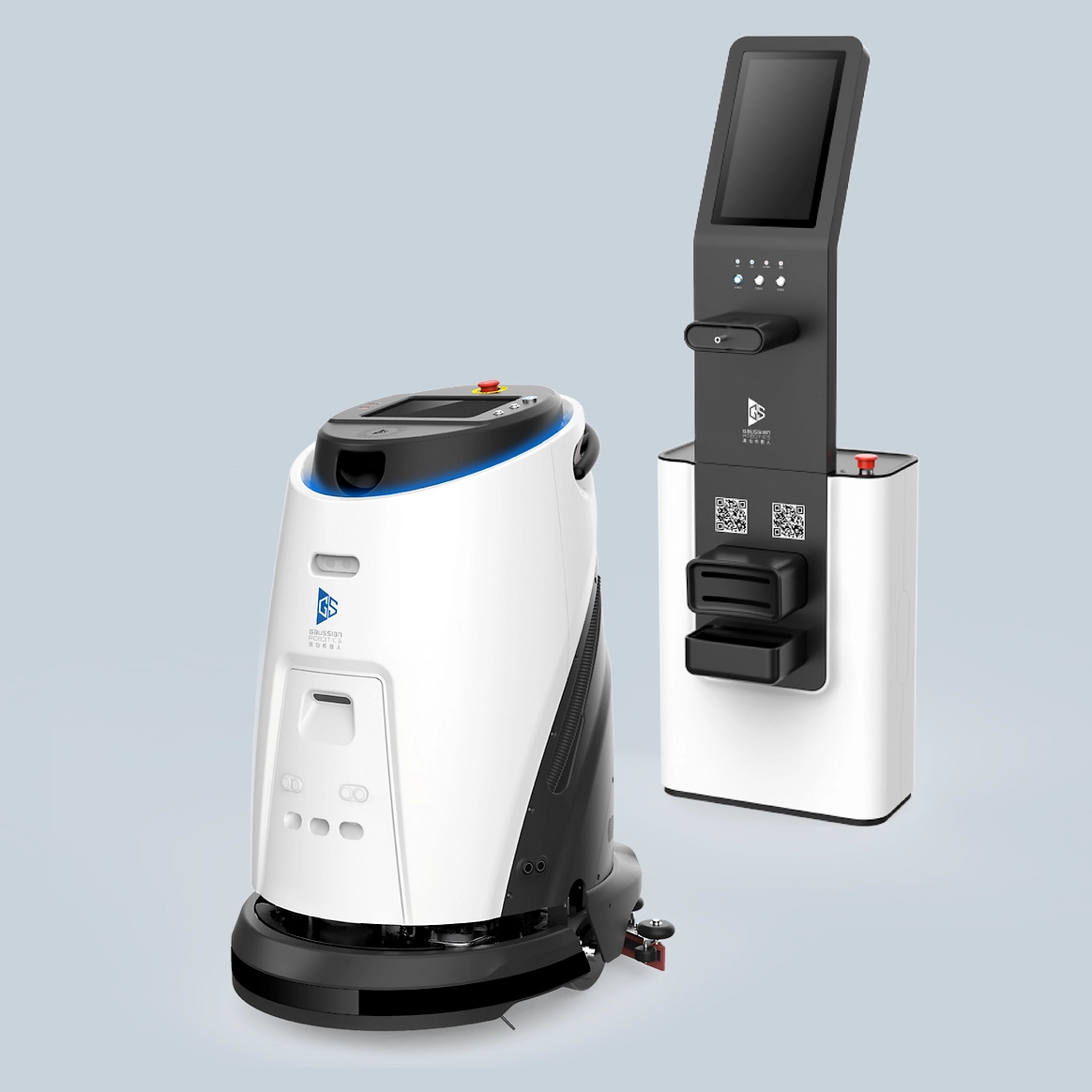 Werkstation Ecobot 50 Scrubber Blauw