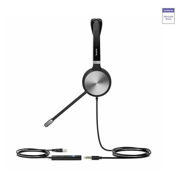 Yealink UH36 Mono Teams Headset Scherpe Audio Kwaliteit